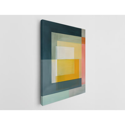 Modern Minimalist Painting Fine Art Canvas Print