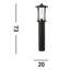Wimpole Transparent Bollards