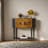 Retro Minimalist Console Table with 2 Drawers