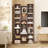 Tall Bookshelf 8 Tier Media Storage Tower Rack