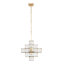 Cubic 6 - Light Unique / Statement Geometric Chandelier