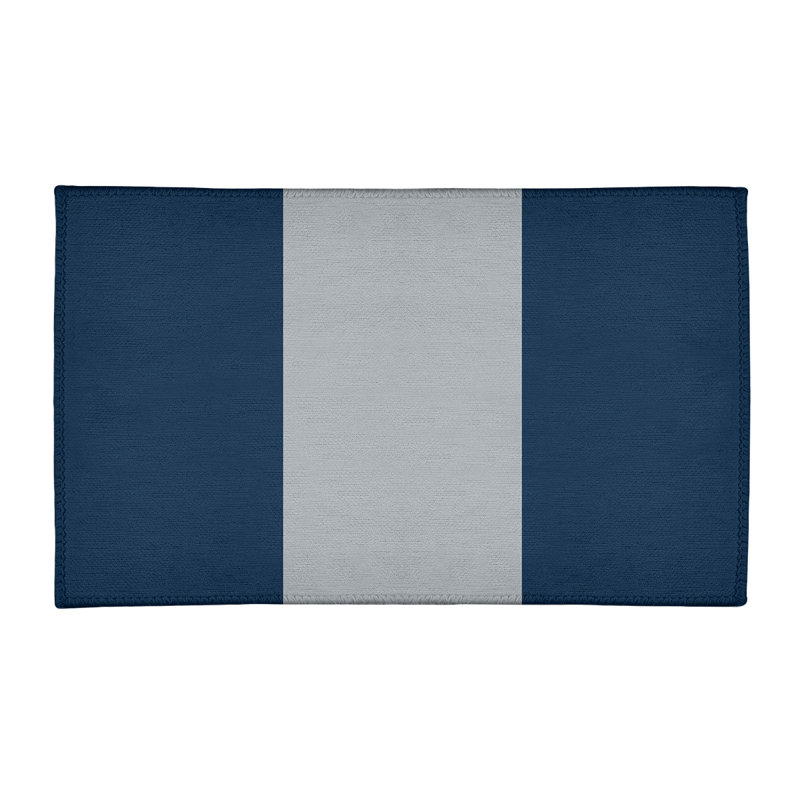 Tapis en poly-rayures de football new england, Rectangle 3 pi x 5 pi