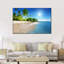 «Sunny Caribbean Beach», reproduction sur toile-1103526507