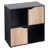 Black/Oak