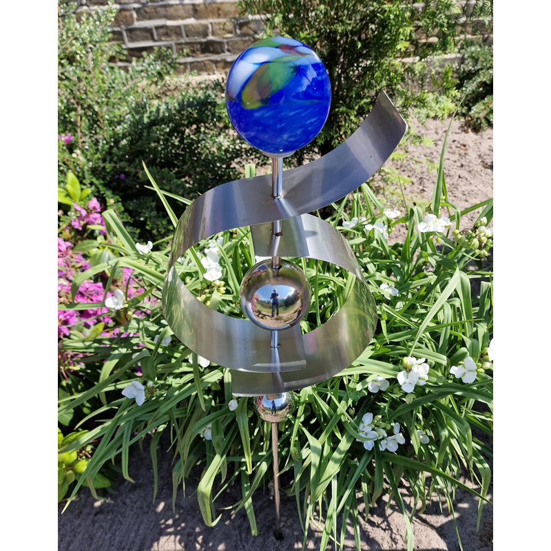 Ruithero Metal Abstract Gazing Ball