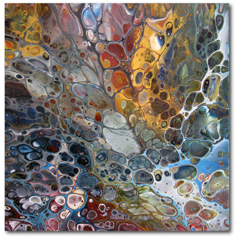 Harmonie, impression sur toile tendue, H 24 po x l 24 po x P 1,5 po