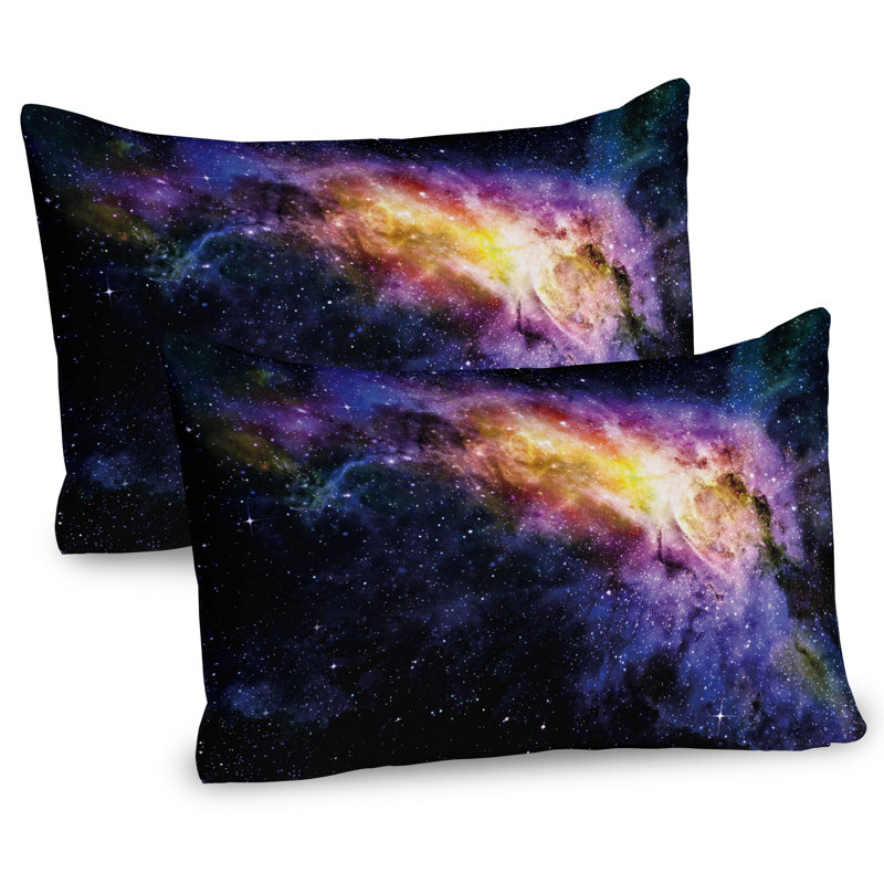 Ensemble de 2 taies décoratives Ambesonne Galaxy, H 20 po x l 26 po