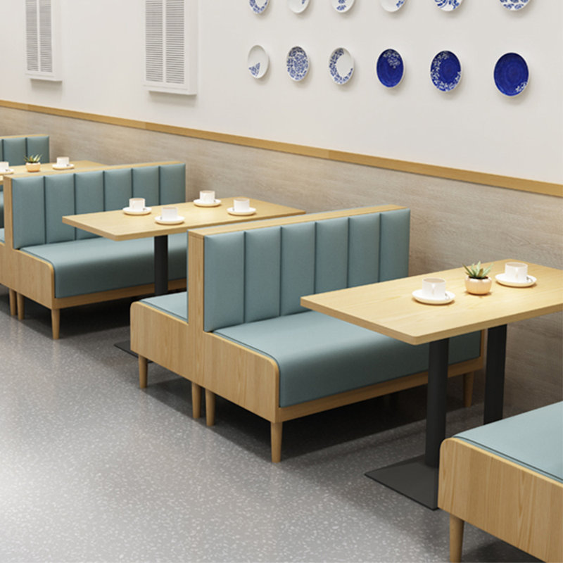 Banc de salle à manger élégant et simple pour deux