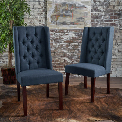 Chaise de salle à manger rembourrée Toshia
