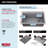 DELTA Everest™ 30" L Granite Composite Workstation Kitchen Sink Drop-In Top Mount Single Bowl with WorkFlow™ Ledge-70083265