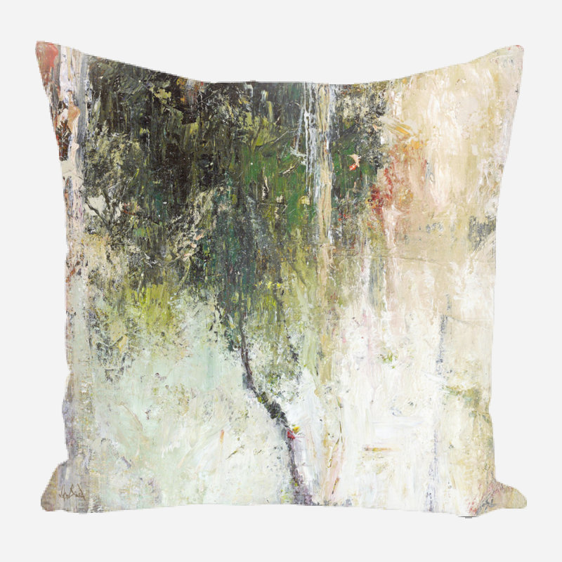 Linen Square Pillow Cover & Insert, 21" x 21"