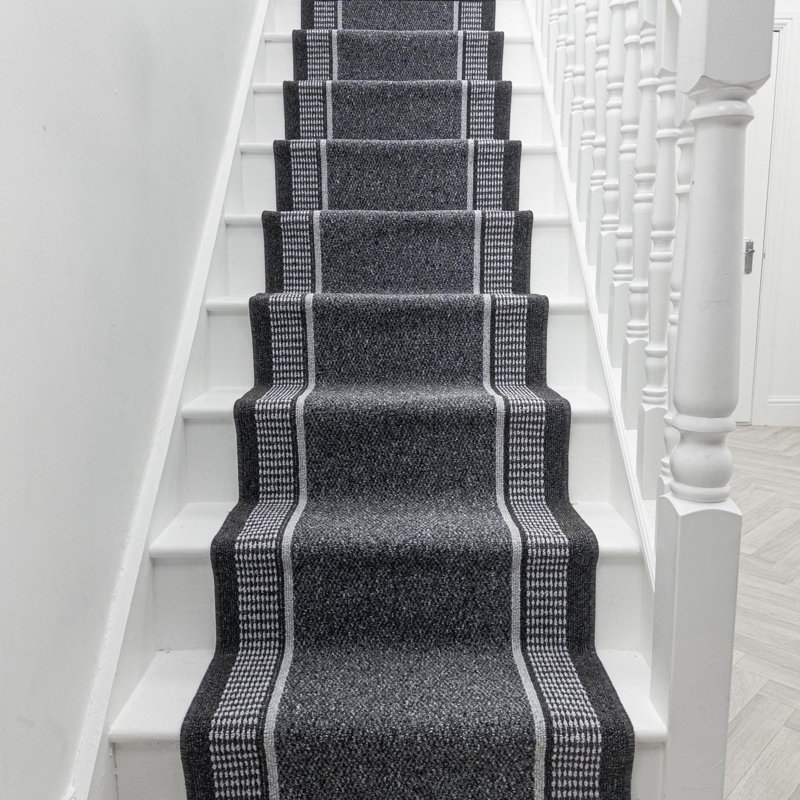 Stair Runner Striped Area Rug, Runner 80 x 570 cm