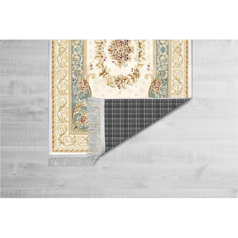 Luxurious Non-Slip Woven Carpet, 100% Velvet Fabric, 31.5 x 47.2 inches | Antibacterial, 13.5 mm Total Height, Machine Washable | Ideal for Living Room, Bedroom & Home Decor, Soft & Durable Design