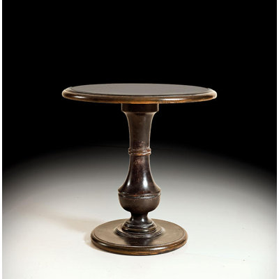 Pedestal End Table