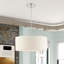 Swarey 3-Light Dimmable Drum Pendant-865961554-886969045