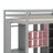 Full Size Wood Loft Bed With Wardrobe, Shelves And Cabinet-1555580787