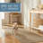 TOWN & COUNTRY BASICS Pax Herringbone Textured Solid Machine Washable Area Rug Brown-101377596
