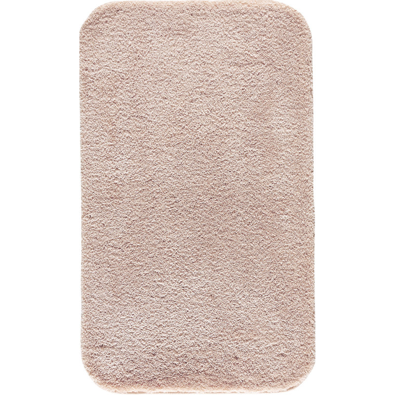 Tapis pour salle de bain McCallsburg, H 1,1 po x l 20 po x L 22 po, Rose
