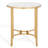 Myrtise Forged Metal Round Accent Table