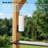 cedar Wood Grill Gazebo with Bar Counter, Patio Hardtop Grill Pergola for BBQ, Cedar Barbeque Shelter with Metal Roof-114851641-123140467