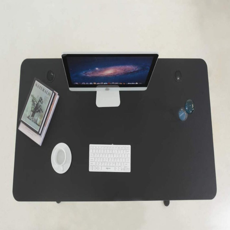 Adjustable Metal Base Standing Desk, Black