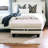 Faux Leather Ottoman-77621944