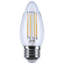 4.5 Watt LED B11 3000K-2000K Warm Dimming Medium Base Frost Finish-601819178