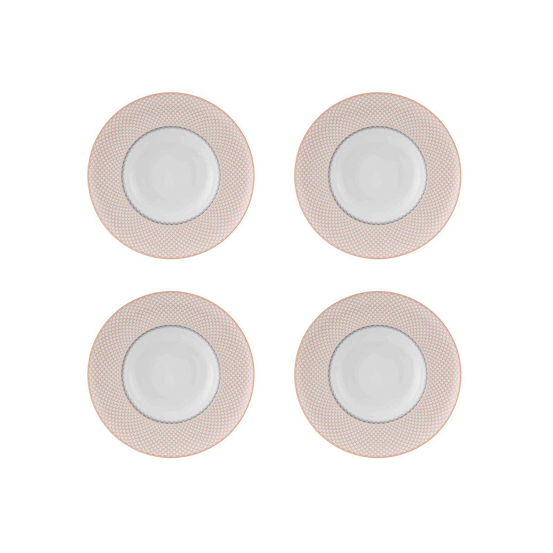 Maya 9.92'' Porcelain China Salad/Dessert Plate