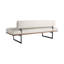 Tuck Leather Bench by Ray Booth