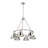 Felda 6 - Light Steel Dimmable Cone Chandelier-99998922-99998923