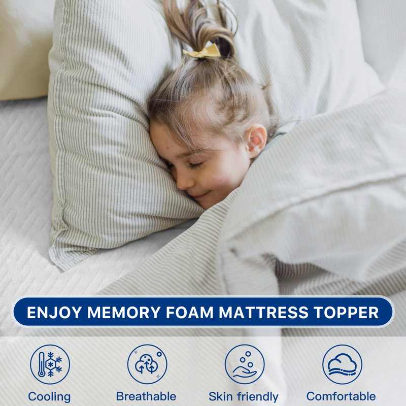 Protège-matelas à mémoire de forme: gardez votre matelas propre et frais, Grand lit