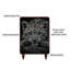 Armoire de tiroir de salon de style américain