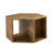 Hexagonal MDF Coffee Table, Characteristic Wood Grain Pattern Stickers, Multi-Hole Design To Give More Storage Space, Simple And Convenient Design Makes It Suitable For All Kinds Of Style Scenes.-745798672