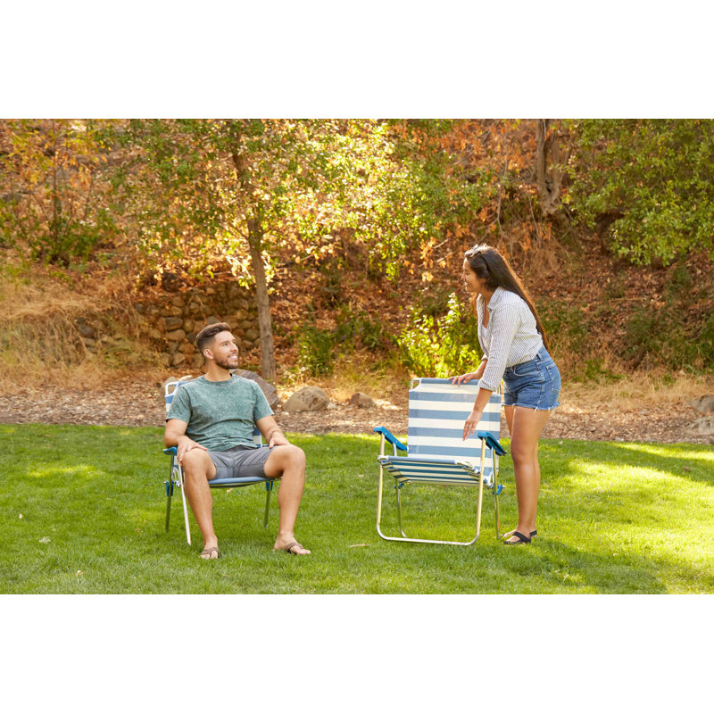 Folding Camping Chair, Blue