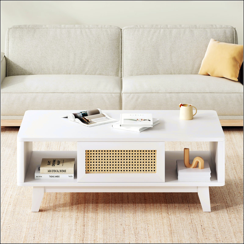 Table basse, Blanc