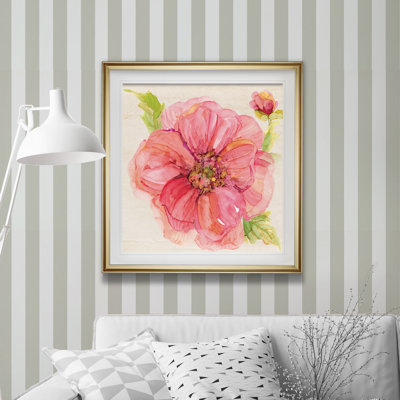 « botanique pivoine », impression encadrée