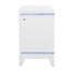 Table de chevet blanche ADALID