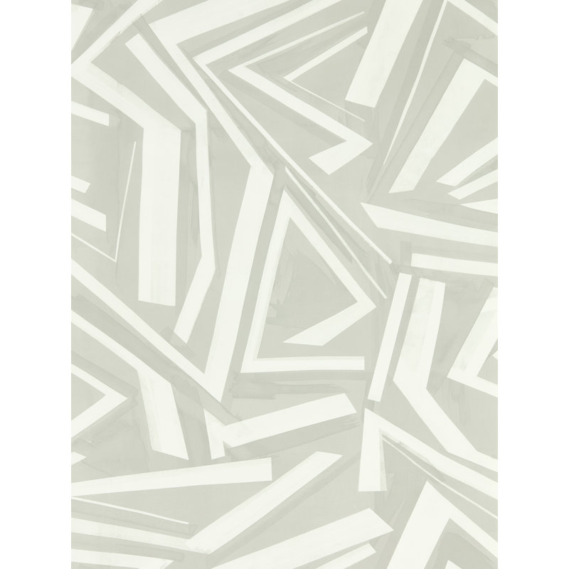 Transverse Geometric Wallpaper Roll, Marble