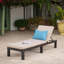 FAUTEUIL PUERTA KD CHAISE, CADRE BRUN FONCÉ AVEC COUSSIN BEIGE-2118444199