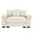 54.3 Inch Oversized Cloud Modular Sectional Couch, Extra-Thick Armrests, Ergonomic Design, Premium Soft Corduroy Fabric, Easy Assembly For Living Rooms And Study, Cream-218916271