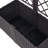Brown Polypropylene Trellis Raised Bed With 2 Pots - Outdoor Garden Decoration Self-Draining And Support For Climbing Plants Of Removable Plant Feature