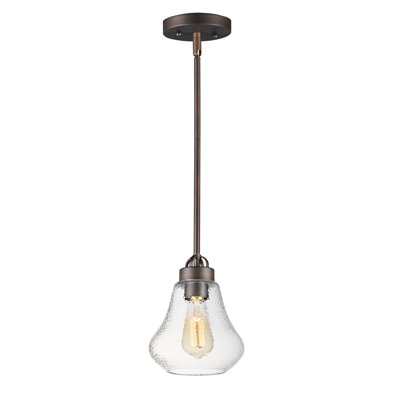 Luminaire suspendu simple à 1 lumière Kimsey