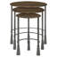 Ensemble de 3 tables gigognes