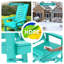 Chaise Adirondack berçante Hdpe (ensemble de 6)-1127021387