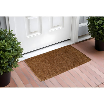 Paillasson brun 14 po x 24 po