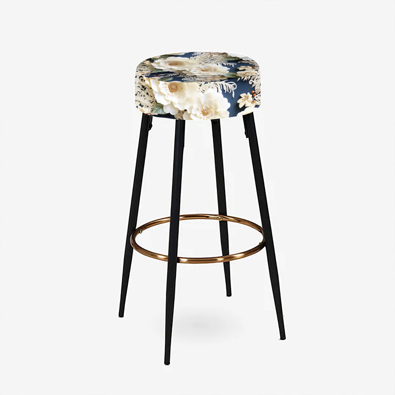 Ensemble de 2 tabourets de bar Vintage