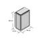 Caden 25cm H Outdoor Flush Mount-7081659