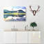 Eagle Flying Above New Zealand - Wrapped Canvas Painting-56655235
