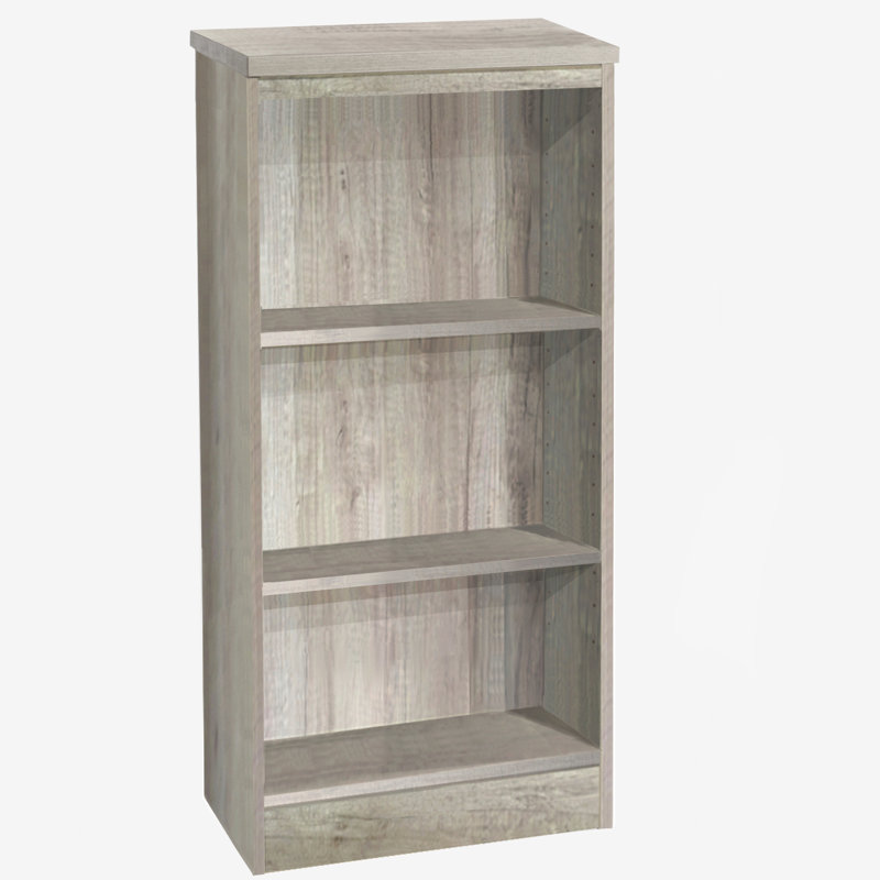 Moreno 48cm W Standard Bookcase, Grey Nebraska