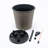 13 In.Gray Wicker Self-Watering Planter-1929059587